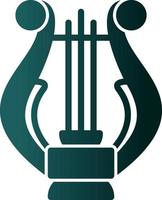 Lyre Vector Icon Design