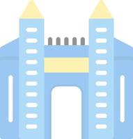 Ishtar Gate Vector Icon Design