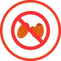 No Eating Vector Icon Design