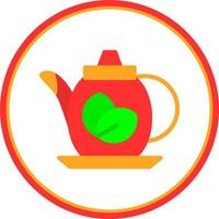 Teapot Vector Icon Design