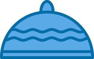 Skullcap Vector Icon Design