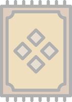 Prayer Mat Vector Icon Design