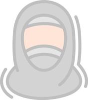 Hijab Vector Icon Design