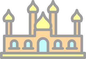 Mosque Vector Icon Design