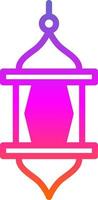 Arabian Lantern Vector Icon Design