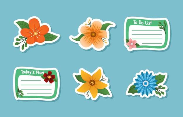 Spring Themed Journal Sticker