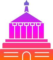 Halicarnassus Mausoleum Vector Icon Design