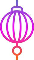 Sky Lantern Vector Icon Design