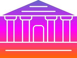 Parthenon Vector Icon Design