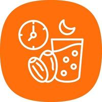Ramadan Fasting Vector Icon Design
