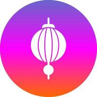 Sky Lantern Vector Icon Design