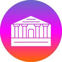 Parthenon Vector Icon Design