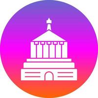 Halicarnassus Mausoleum Vector Icon Design