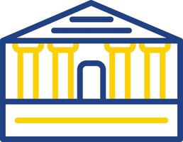 Parthenon Vector Icon Design