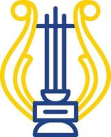 Lyre Vector Icon Design
