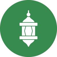 Arabian Lantern Vector Icon Design