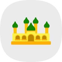 diseño de icono de vector de mezquita