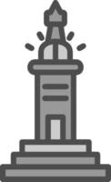 Lighthouse Of Alexandria Vector Icon Design