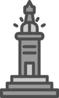 Lighthouse Of Alexandria Vector Icon Design