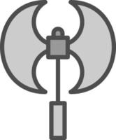 Labrys Vector Icon Design