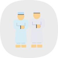 Friday Prayer Vector Icon Design