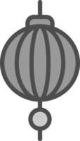 Sky Lantern Vector Icon Design