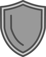 Old Shield Vector Icon Design