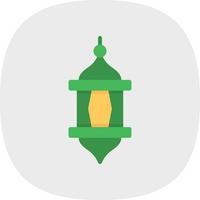 Arabian Lantern Vector Icon Design