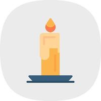 Candle Vector Icon Design