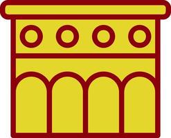 Aqueduct Vector Icon Design