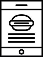 Online Order Vector Icon Design