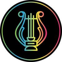 Lyre Vector Icon Design