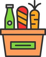 Grocery Vector Icon Design