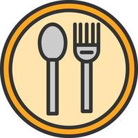 Cutlery Vector Icon Design