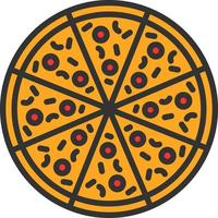 Pizza Vector Icon Design