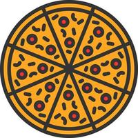 Pizza Vector Icon Design