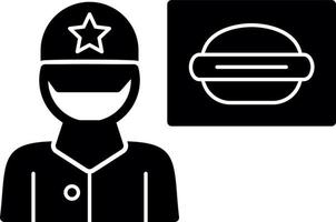 Delivery Man Vector Icon Design