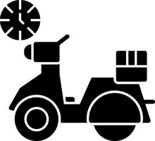 Delivery Time Vector Icon Design