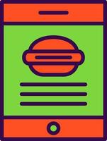 Online Order Vector Icon Design