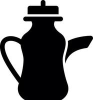 Arabic Teapot Vector Icon Design