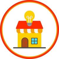 diseño de icono de vector de tienda de electrónica