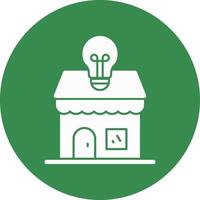 Electronics Shop Vector Icon Design
