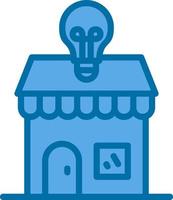 Electronics Shop Vector Icon Design