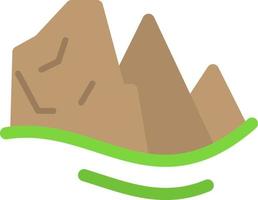 Mountains Vector Icon Design