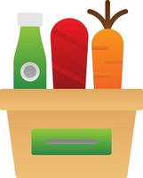 Grocery Vector Icon Design