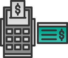 Card Machine Vector Icon Design