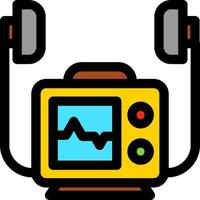 Defibrillator Vector Icon Design