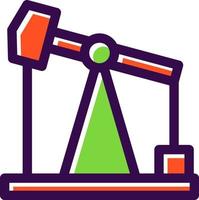 Oil Pump Vector Icon Design