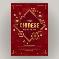 Chinese New Year Poster vector