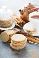 Cinnamon cut out cookies photo